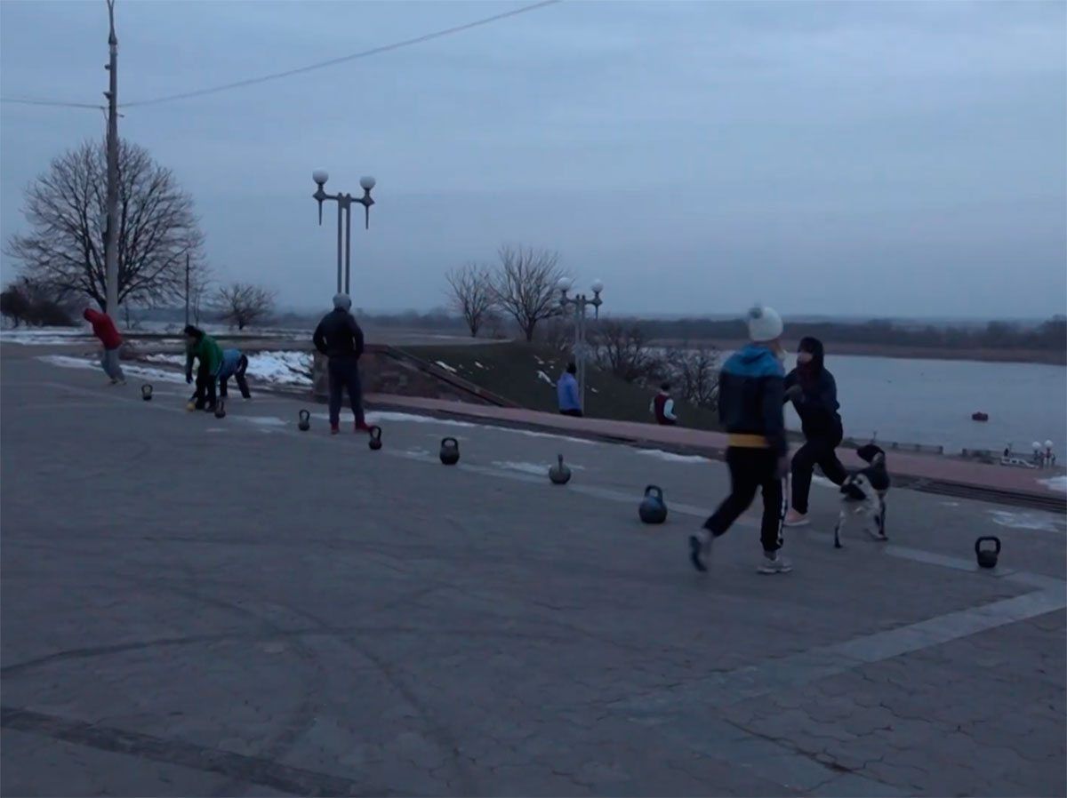 Херсон, видео, тренировки