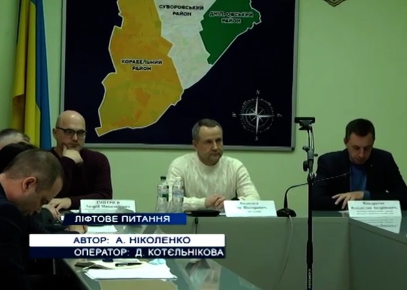 ліфт, відео, нарада