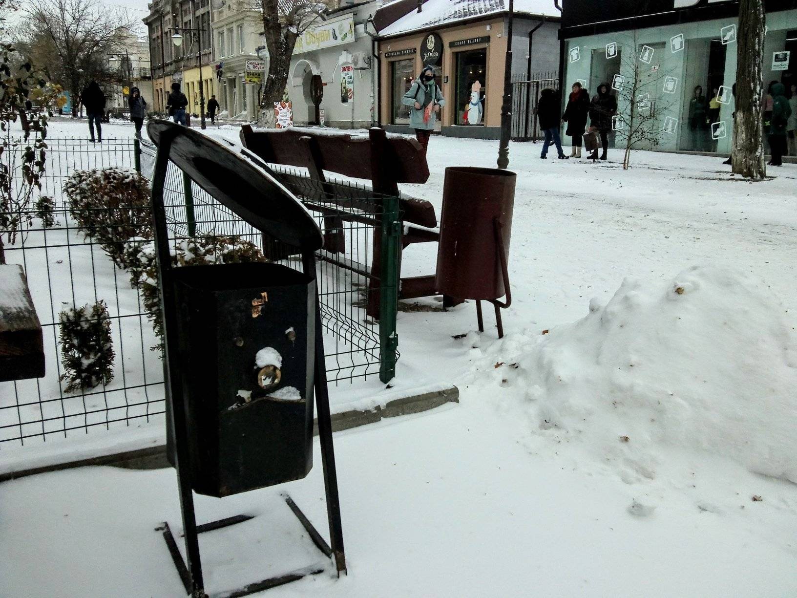 Херсон, зима, сніг