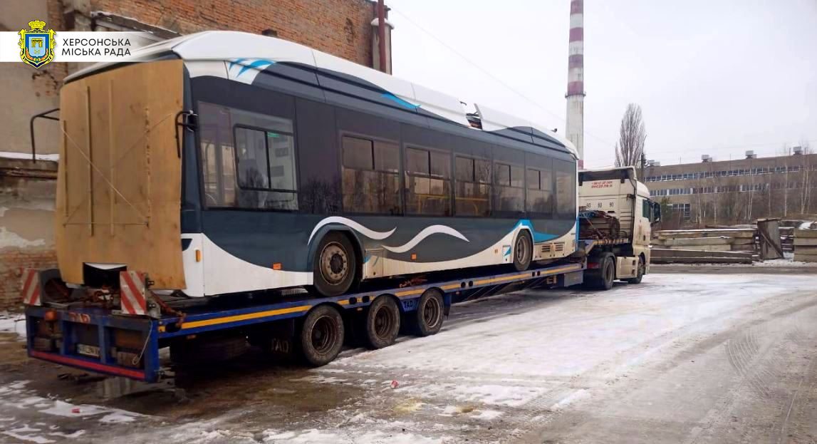 Херсон, нові, тролейбуси