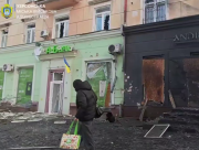 Російська артилерія зранку обстріляла центр Херсона (ВІДЕО)