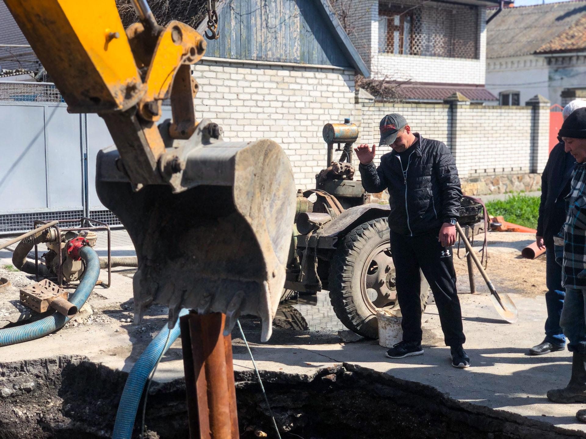 Херсонводоканал,авария,Херсон