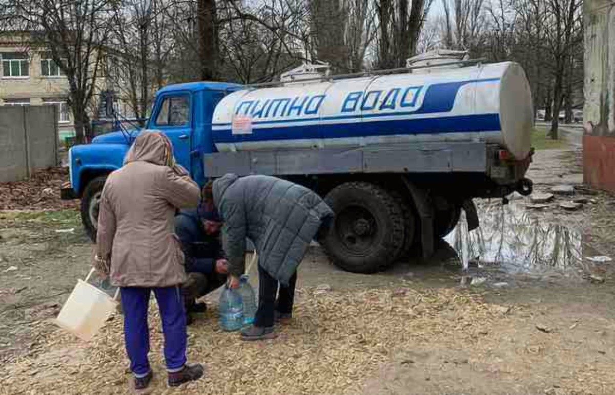 Херсонводоканал,авария,Днепровский район