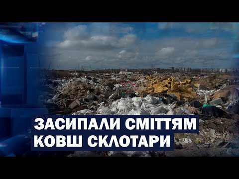 Херсон, плавні, сміття