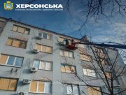 В Херсоні щодня фахівці ліквідують наслідки обстрілів