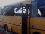 Від обстрілу в Херсоні постраждала пасажирка маршрутки