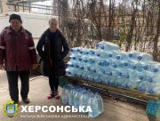 У Херсоні через обстріли знеструмлено мікрорайон Корабел: організовано постачання води (Фото)
