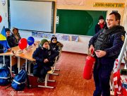 Рятувальники провели урок безпеки для школярів Херсонщини (Фото)