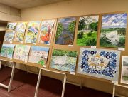 Дитячі мрії про мирну Херсонщину показали на виставці у Харкові