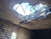 Дрони "Молнія" влучили у дах житлового будинку в Херсоні