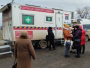 Мобільна медична бригада обстежила жителів трьох сіл Херсонщини