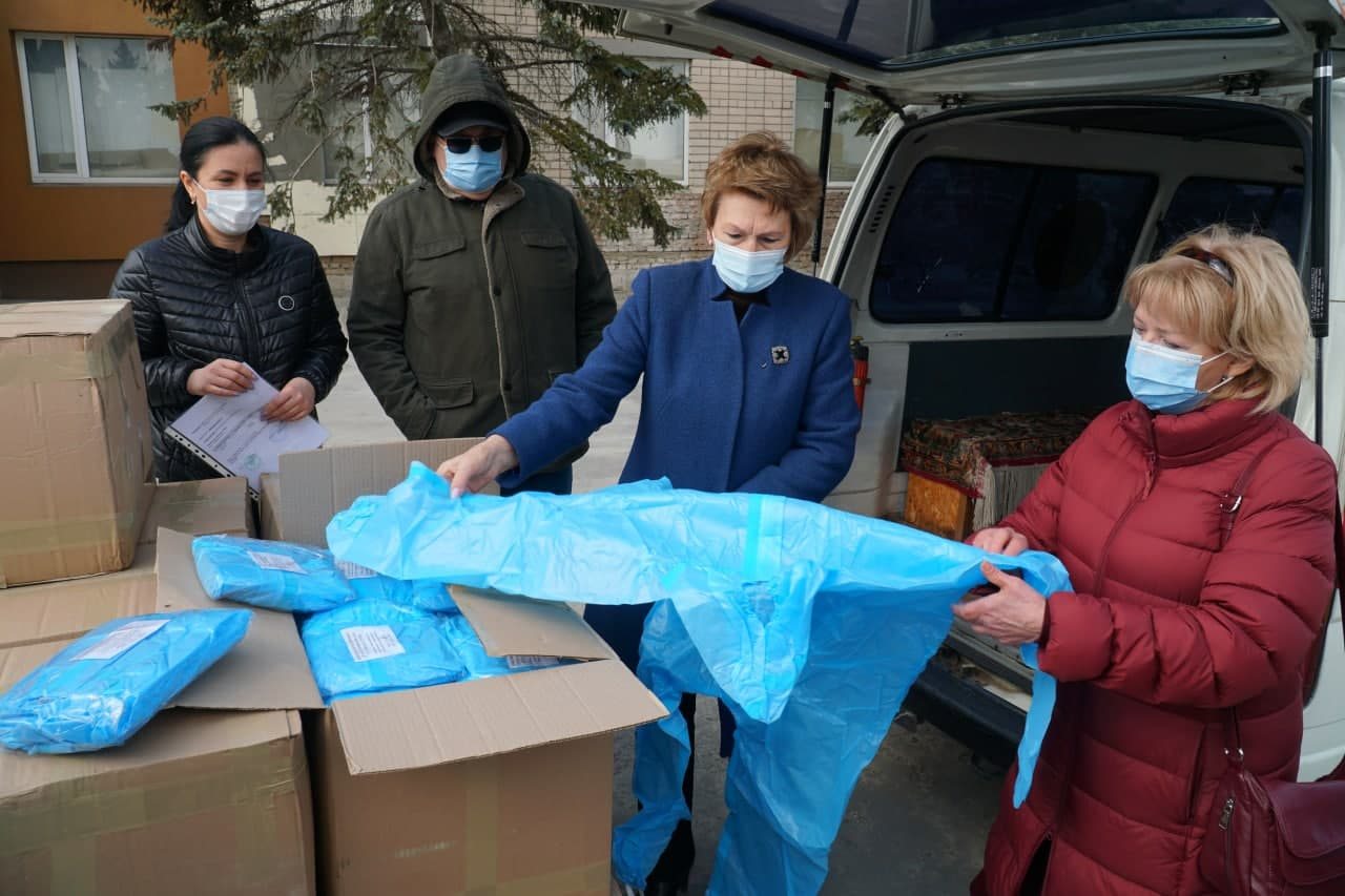 Херсон,защитные костюмы,коронавирус