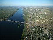 Херсонские дачники пытаются форсировать Днепр