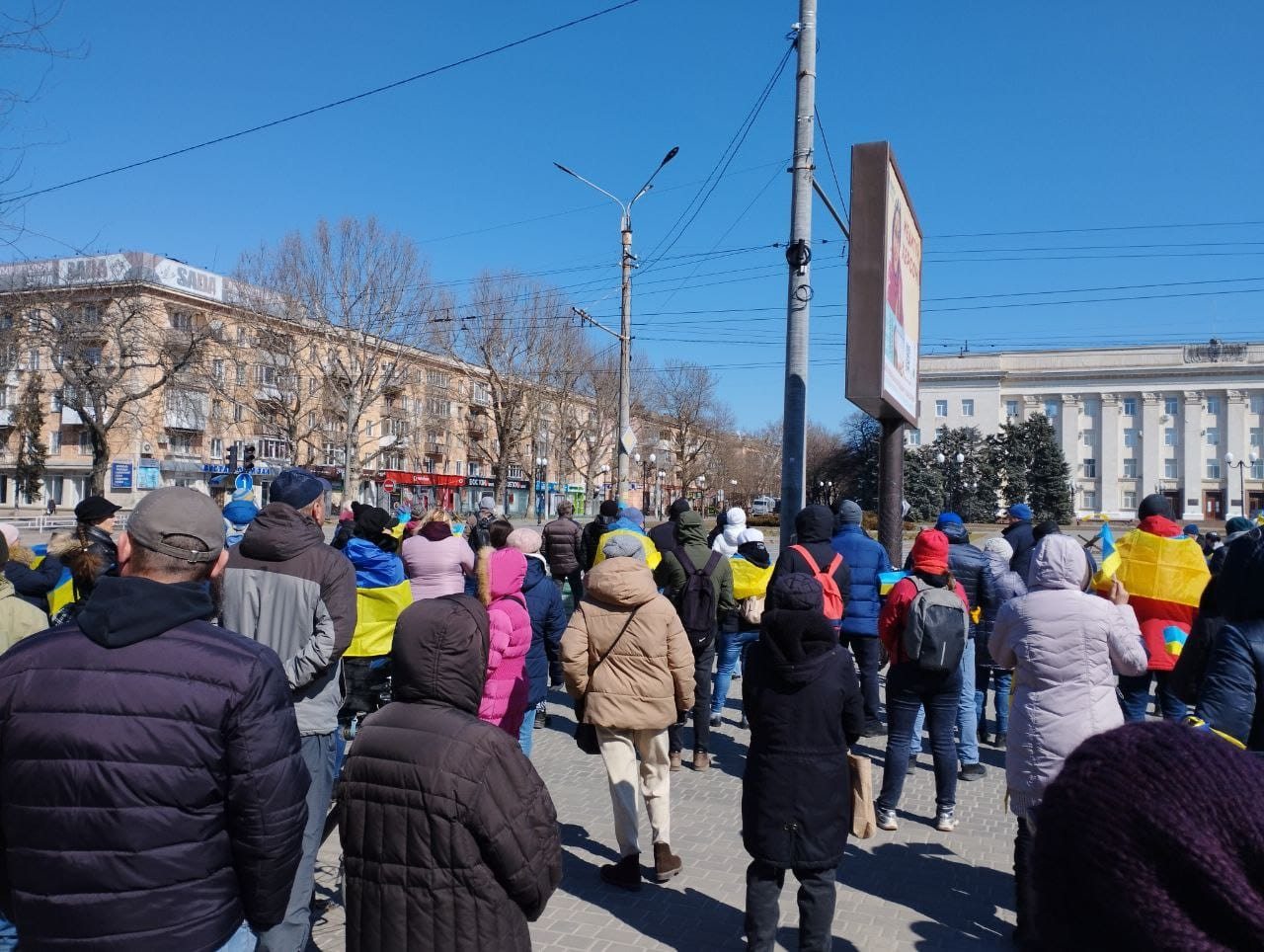 Херсон, мірні, мітинги