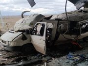 В Одрадокам'янці росіяни з дронів обстріляли автобус з гуманітаркою