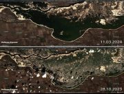 Каховське водосховище знову наповнюється водою