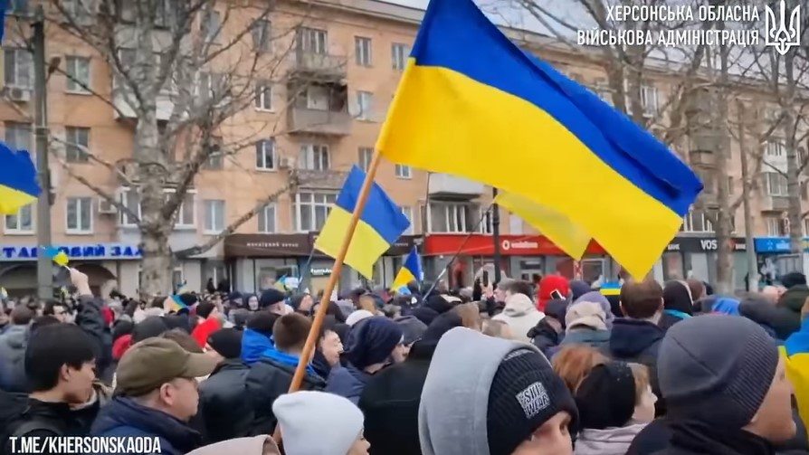 Херсон: три роки відваги та боротьби (ВІДЕО)