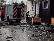 У Херсоні через обстріл загорілась багатоповерхівка (ФОТО)