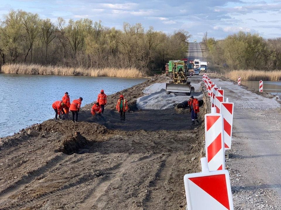 траса, берислав, водосховище, колихаєв, ремонт
