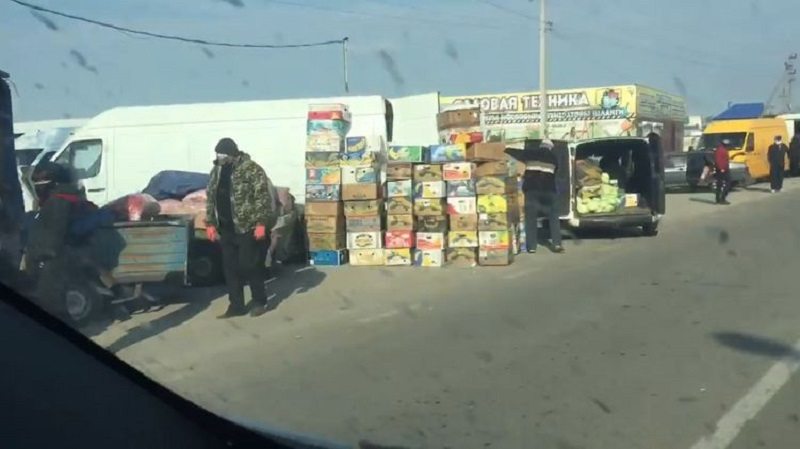 херсон, рынки, копани, овощи, карантин
