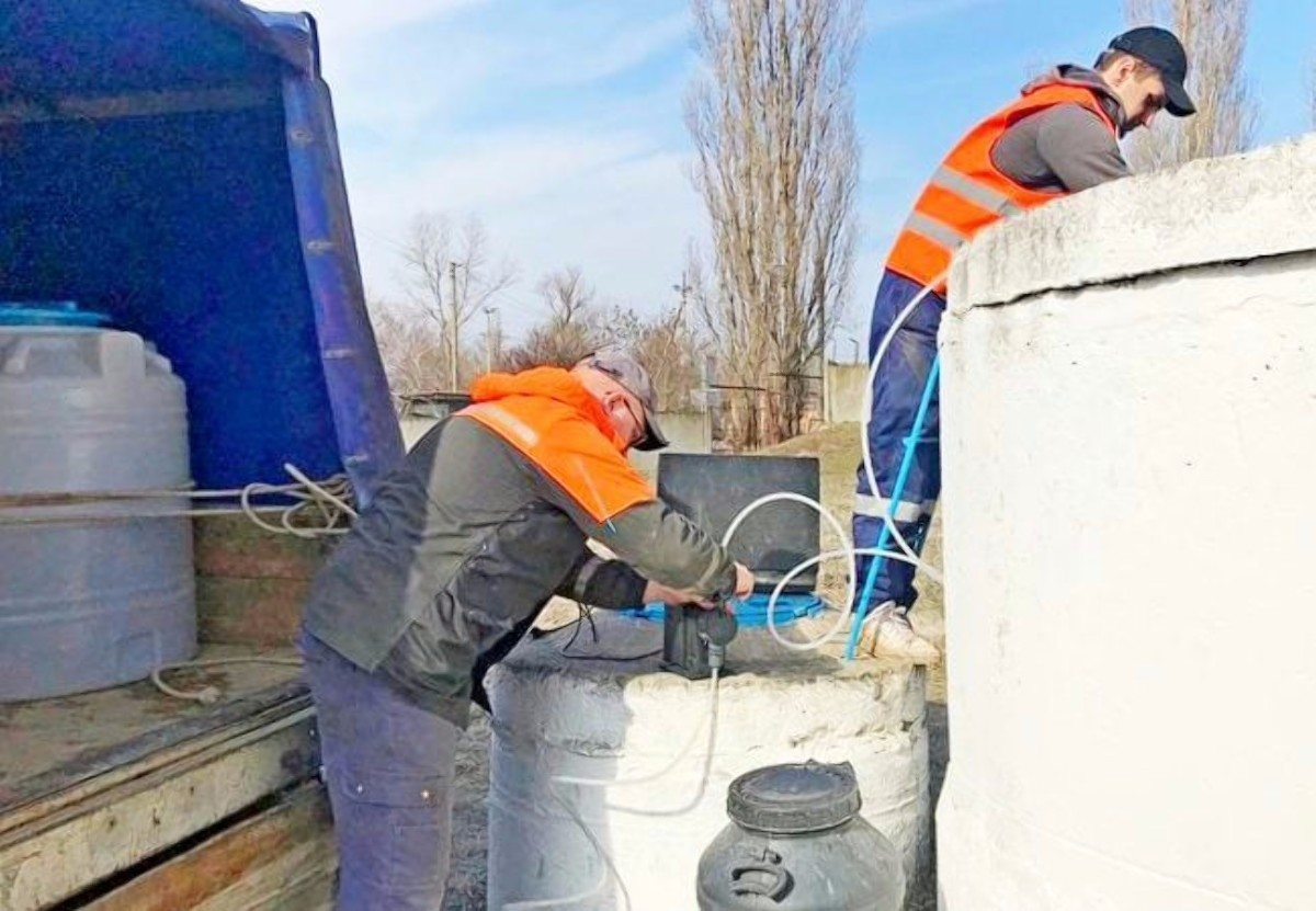 Степановка,хлорирование,Херсонводоканал