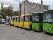 На маршрутах Херсона працюють тролейбуси і автобуси