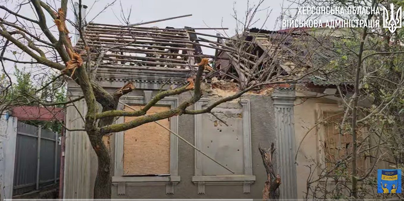 Херсон, обстріли, 25 квітня, відео, новини