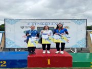 Новокаховчанка здобула "золото" на чемпіонаті України зі стрільби із лука