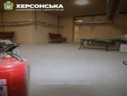 Відремонтоване укриття в  Таврійському мікрорайоні Херсона