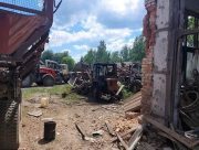 Окупанти поцілили у агропромислове підприємство на Херсонщині