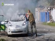 У Херсоні від російського авіаудару загинув батько на очах свого сина (ВІДЕО)