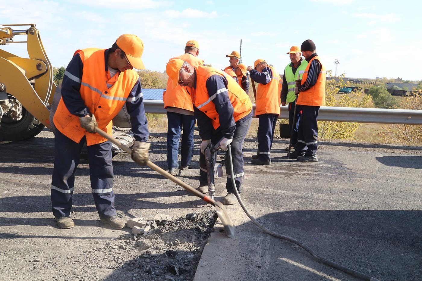 большое строительство, облгосадминистрация, дороги