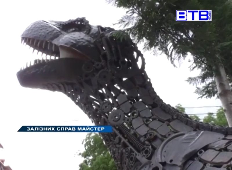 скульптури, металобрухт, відео