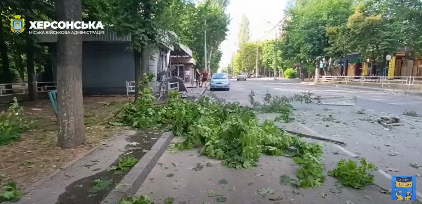 Херсон, обстріл, 31.05.2024, Центр,