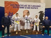 Юні херсонці вибороли командну перемогу на всеукраїнських змаганнях з кіокушин БуДо карате