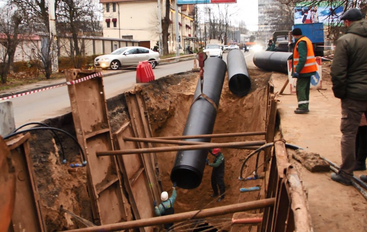 коллектор, канализация, горсовет