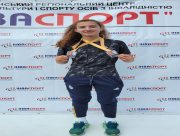 Новокаховчанка здобула "золото" у змаганнях з метання молота та списа