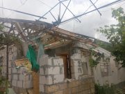 Російські війська атакували приватний будинок у Миловому на Херсонщині (ФОТО)