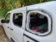 Російські війська атакували службовий автомобіль Білозерської СВА: поранено працівника (ФОТО)