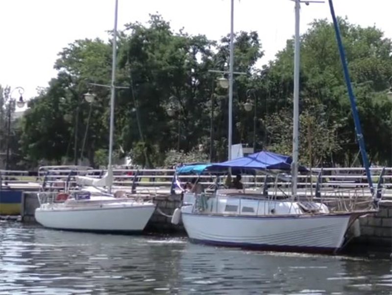 вітрила, Херсон, шлях