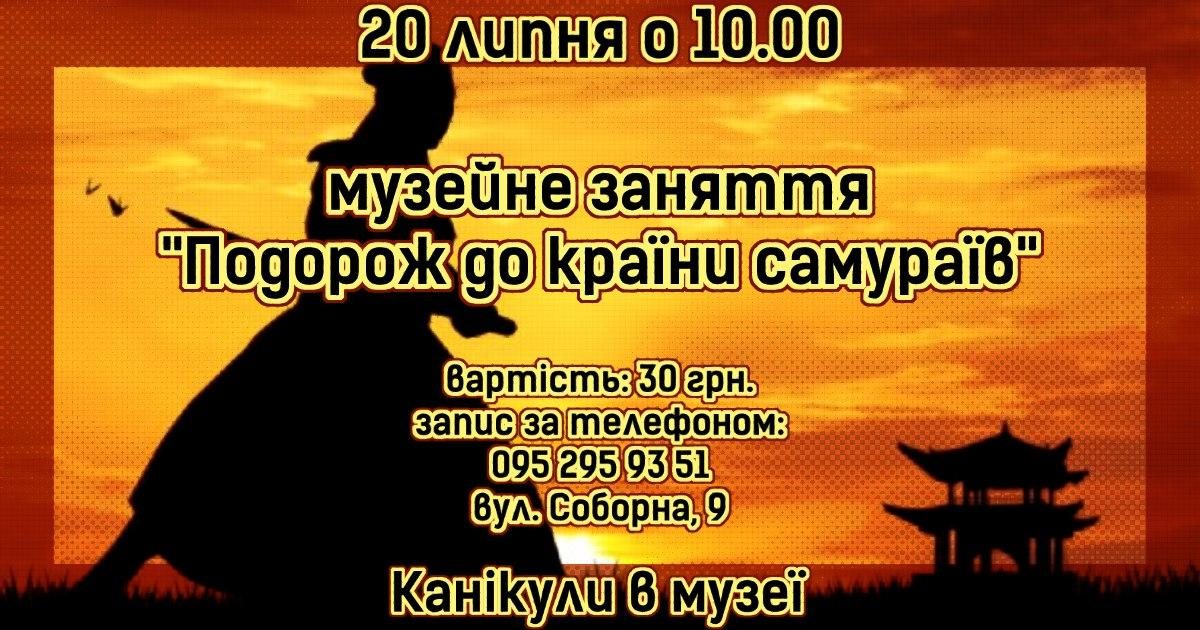 Херсонский краеведческий музей,самурай