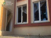 У Херсоні внаслідок обстрілів пошкоджено ще два навчальні заклади (ФОТО)