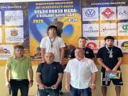Борець з Херсонщини здобув бронзу на всеукраїнському турнірі в Житомирі