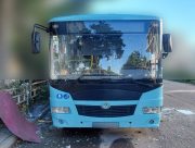 Росіяни вдарили безпілотником по маршрутці в Херсоні