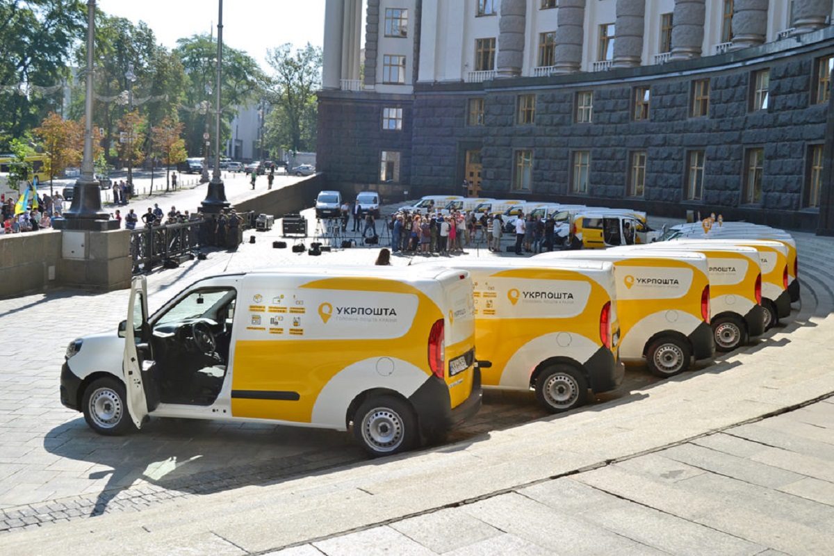укрпошта, відділення, автомобілі