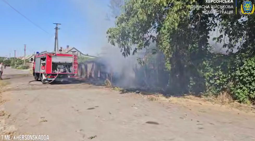 Чорнобаївці, Херсонського, району, внаслідок, ворожої, атаки, постраждала, дитина, вулиці, перебував, 11-річний, хлопчик, російські, війська, обстріляли, житлову, забудову, села, артилерії