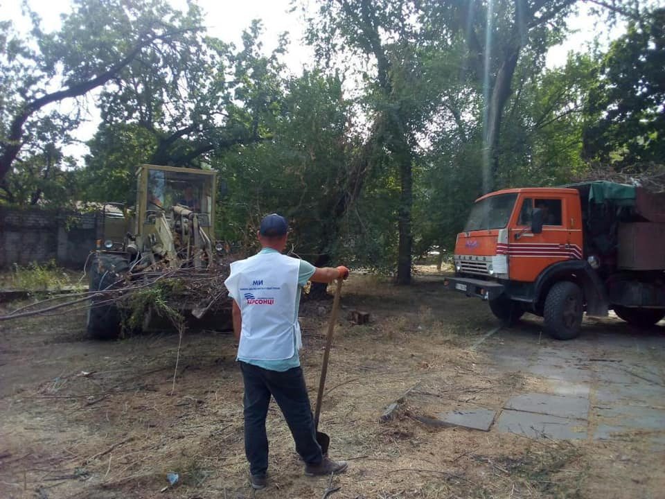 подарок, уборка мусора, Федин