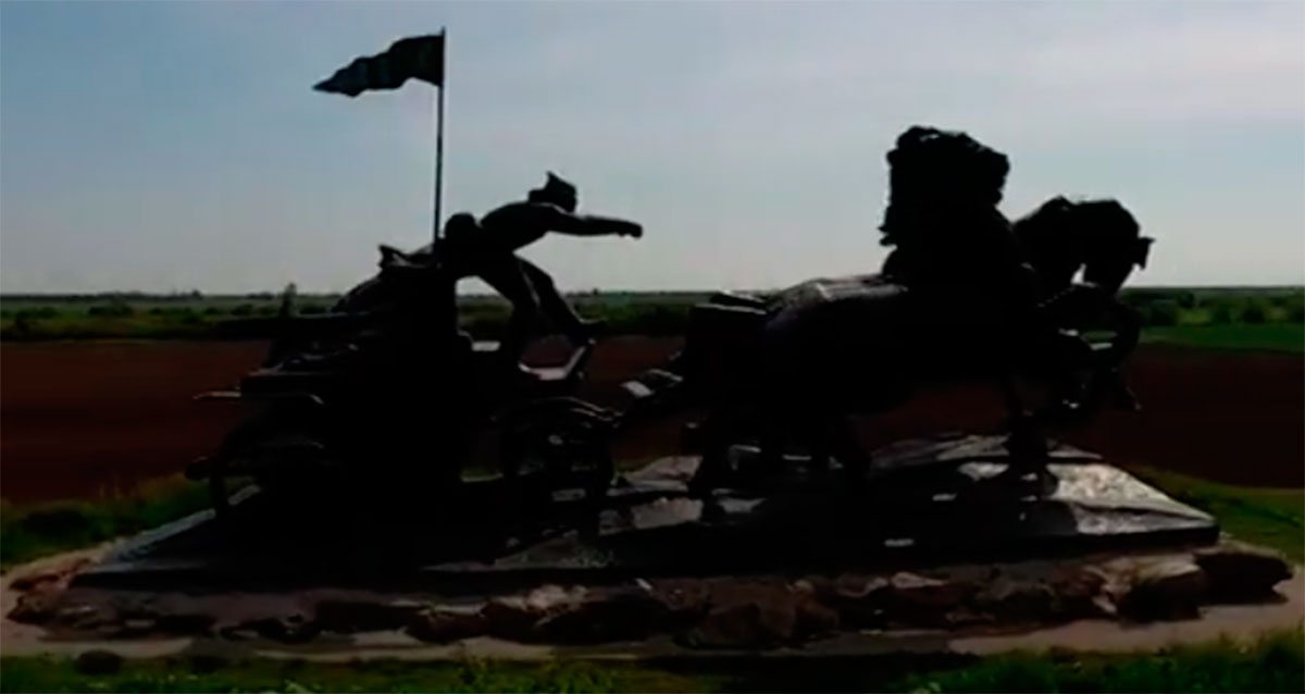 Каховка, відео, тачанка