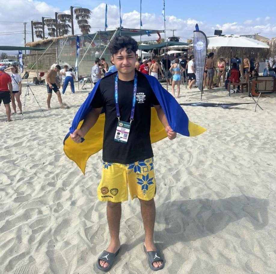Херсонець, серед, п’ятірки, найсильніших, Чемпіонаті, світу, пляжної, боротьби, місті, Катеріні, Греція, завершився, Чемпіонат, світу, пляжної, боротьби, вихованець, ДЮСШ, вільної, боротьби, Херсонської, обласної, ради, Емір, Хан, Мусаєв, спортсменів, борець