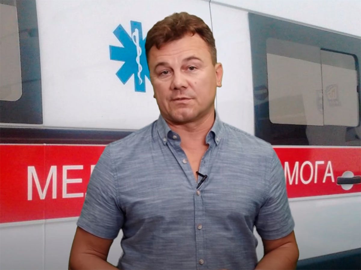 Херсон, відео, лікар